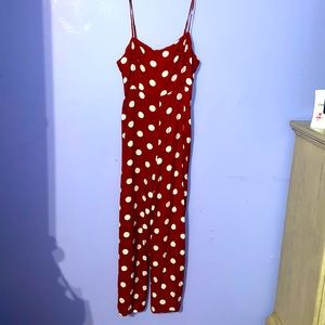 Rust XL Forever 21 Jumpsuit